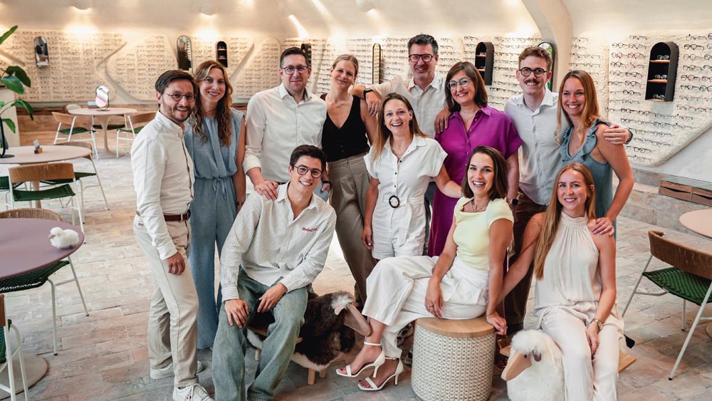 Teamfoto Optiek Verhulst